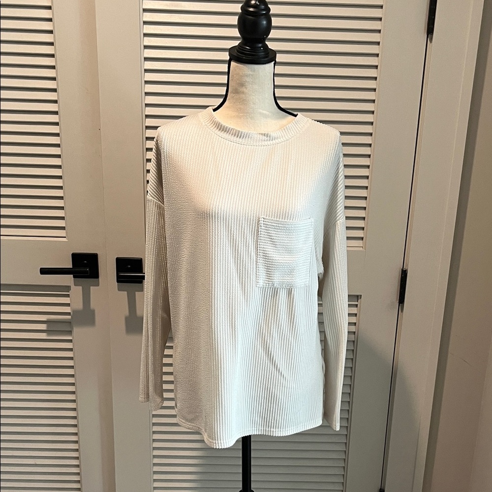 Elegant White Women's Top